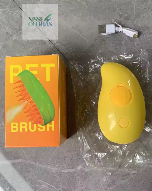 CEPILLO DE VAPOR 3 EN 1 PARA MASCOTAS